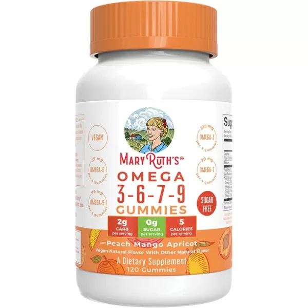 Mary Ruths Omega 3679 Gummies 120 CT