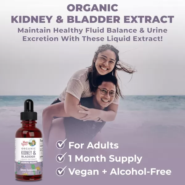 MaryRuth Organics Herbal Supplement Drops  Support Renal ampamp Urinary Systems  Juniper Berry  Cleavers  Dandelion  Hawthorn  Horsetail ampamp Chanca Piedra  Vegan  NonGMO  1 Fl OzUnflavored