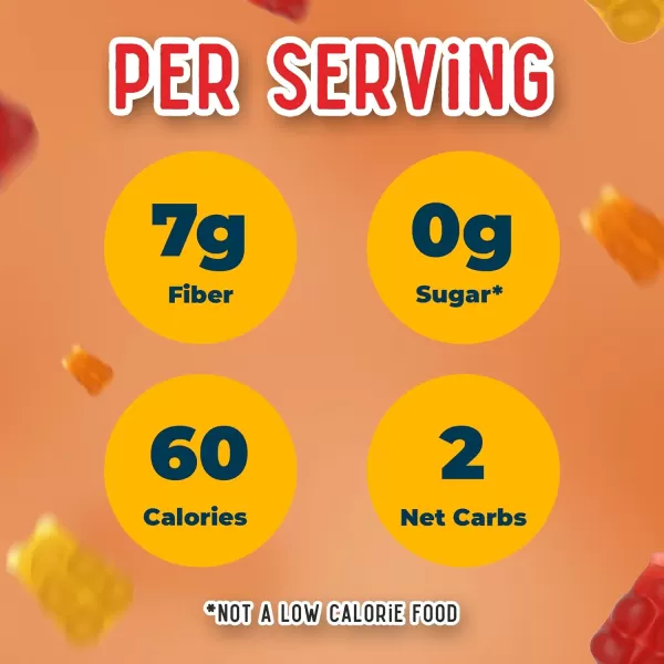 MaryRuth Organics Sugar Free Gummy Bears Snacks  Delicious Gummies Made with Organic Ingredients  Natural Papaya Fruit Flavor Gummy Candy  Vegan  Gluten Free  NonGMO  240g Family SizePapaya