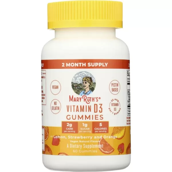 MARYRUTHS Vitamin D3 STRWBRY ORAN