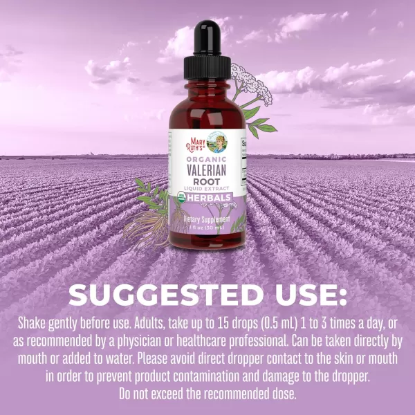 imageMaryRuth Organics Valerian Root Liquid Drops  2 Month Supply  Sugar Free  USDA Organic Valerian Root Drops  Support Sleep  Calm and Stress Relief  Vegan  NonGMO  Gluten Free  60 ServingsUnflavored