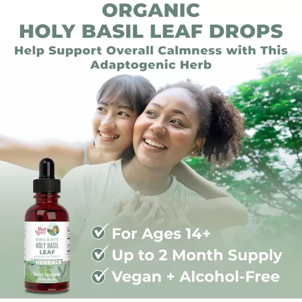 imageMaryRuth Organics Holy Basil Sugar Free  Tulsi Holy Basil Herbal Liquid Drops  Antioxidant  Cognitive Function  Digestive Support  Energy Levels  Vegan  NonGMO  1 Fl Oz