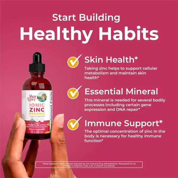 imageMaryRuth Organics Strawberry Lemon Ionic Zinc 4 FZ