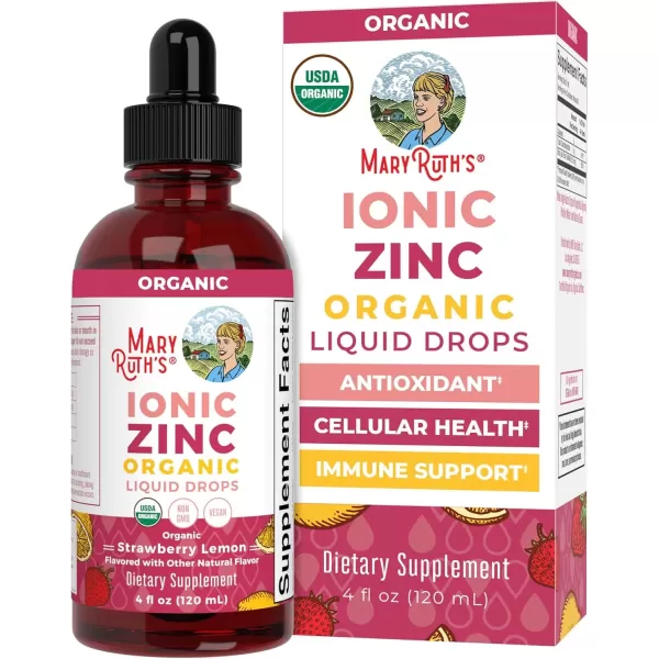 imageMaryRuth Organics Strawberry Lemon Ionic Zinc 4 FZ