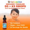 imageMaryRuth Organics CoComelon Vitamin D3 K2 Liquid Drops for Toddlers  Vitamin K2 D3 Supplement for Kids Ages 13  Calcium Absorption  Strong Bones  USDA Organic  Sugar Free  15 mL
