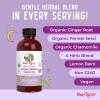 imageUSDA Organic Nighttime Gripe Water for Babies by MaryRuths  Herbal Blend for Little Tummies  Baby Essentials  Ages 0  Ginger Root  Lemon Balm  Fennel Seed  Vegan  4 oz  3060 Servings