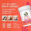 imageMaryRuth Organics 3in1 Daily Health Probiotics for Women  Clinically Tested  Hormone Support ampamp Gut Health Supplement  50 Billion CFU  Allergen Free  30 ct