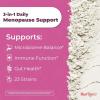 imageMaryRuth Organics 3in1 Menopause Probiotics for Women  Clinically Tested  Menopause Supplement for Women  Hormonal Support ampamp Estrogen Supplement for Women 60 Billion CFU  Allergen Free  05 oz