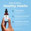 imageMaryRuth Organics Kids Probiotic Liquid Drops  USDA Organic Probiotics for Digestive Health  Ages 4 Gut Health ampamp Immune Support Supplement  Overall Health  Vegan  NonGMO  1 Fl Oz