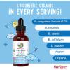 imageMaryRuth Organics Kids Probiotic Liquid Drops  USDA Organic Probiotics for Digestive Health  Ages 4 Gut Health ampamp Immune Support Supplement  Overall Health  Vegan  NonGMO  1 Fl Oz