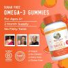 imageMaryRuth Organics Vegan Omega 3 Gummies for Adults  2 Month Supply  Sugar Free Supplement with Vitamin C  Flaxseed Oil Immune Support  Overall Wellness  No Fish Taste  60 Count