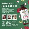 imageMaryRuths Liquid Multivitamin  Hair Growth  Clinically Tested in Women for Thicker Hair ampamp Facial Wrinkles  Biotin 10000mcg  Lustriva Hair Growth Supplements  Skin Care  Ages 18  30 Fl OzDragon Fruit Melon