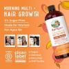 imageMaryRuths Liquid Multivitamin  Hair Growth  Clinically Tested in Women for Thicker Hair ampamp Facial Wrinkles  Biotin 10000mcg  Lustriva Hair Growth Supplements  Skin Care  Ages 18  30 Fl OzPeach Mango