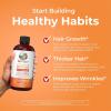 imageMaryRuths Liquid Multivitamin  Hair Growth  Clinically Tested in Women for Thicker Hair ampamp Facial Wrinkles  Biotin 10000mcg  Lustriva Hair Growth Supplements  Skin Care  Ages 18  30 Fl OzPeach Mango