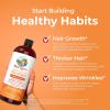 imageMaryRuths Liquid Multivitamin  Hair Growth  Clinically Tested in Women for Thicker Hair ampamp Facial Wrinkles  Biotin 10000mcg  Lustriva Hair Growth Supplements  Skin Care  Ages 18  30 Fl OzPeach Mango
