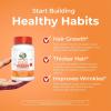 imageMaryRuths Multivitamin  Hair Growth Gummies  with Lustriva  Biotin 10000mcg  B Vitamins  Formulated for Thicker Hair Wrinkles Fine Lines Skin Care  Ages 18  30 Servings