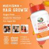 imageMaryRuths Multivitamin  Hair Growth Gummies  with Lustriva  Biotin 10000mcg  B Vitamins  Formulated for Thicker Hair Wrinkles Fine Lines Skin Care  Ages 18  30 Servings