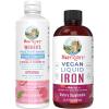 imageMaryRuths Womens Multivitamin  Hair Growth Liposomal Peach ampamp Iron Liquid Berry  Clean Label Project Verified  Supplements for Beauty Immunity ampamp Overall Health  Vegan NonGMO GlutenFree
