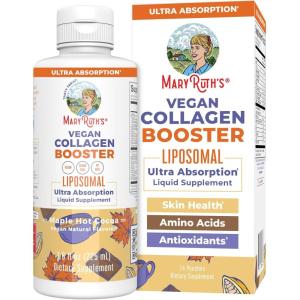 imageMaryRuth Organics Collagen Booster Liposomal Sugar Free Liquid Collagen Booster with Vitamin C Vitamin E Zinc Copper ampamp Silica Skin Care ampamp Joint Support Supplement Vegan NonGMO 76 Fl Oz