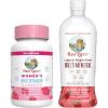 imageMaryRuths Multivitamin Gummies for Women Strawberry ampamp Liquid Nighttime Multimineral Cranberry  Clean Label Project Verified  Vegan  Beauty Bedtime ampamp Overall Health