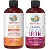imageMaryRuths MaryRuths Liquid Morning Multivitamin Hair Growth Peach Mango 1522oz ampamp Iron Liquid Berry  Clean Label Project Verified  Beauty Immunity ampamp Overall Health  Vegan NonGMO