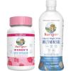 imageMaryRuths Multivitamin Gummies for Women Strawberry ampamp Liquid Nighttime Multimineral Coconut 32oz  Clean Label Project Verified  Vegan  Beauty Bedtime Routine ampamp Overall Health