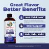 image:imageMARYRUTHS Daily Liquid Hair Formula  With 500 mg SesZenBio  2500 mcg Biotin  Vitamin C  Thicker Stronger Hair for Women  Hair Skin amp Nail Health  Collagen Production  16 Fl Oz