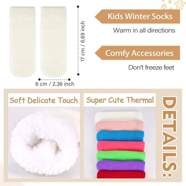 image4 Pieces Winter Toddler Kids Hat Gloves Scarf Socks Beanie Set for 0 6 12 Months 1 2 3 4 Year Old Baby Girls Boys GiftsBeige