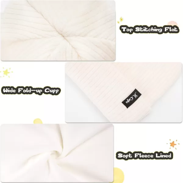 imageToddler Baby Kids Winter Hats Mittens Scarfs for 612 Months Beanie Gloves Neck Warmer Gifts for 2 3 48 Year Old Girls BoysB Beige