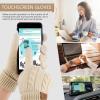 imageFZ FANTASTIC ZONE Womens Winter Warm Touch Screen Gloves Elastic Cuff Thermal Knit Gloves for Women Cold Weather GiftsBeige