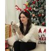 imageFZ FANTASTIC ZONE Womens Winter Warm Touch Screen Gloves Elastic Cuff Thermal Knit Gloves for Women Cold Weather GiftsKhaki