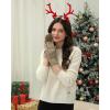 imageFZ FANTASTIC ZONE Womens Winter Warm Touch Screen Gloves Elastic Cuff Thermal Knit Gloves for Women Cold Weather GiftsKhaki