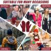 imageFZ FANTASTIC ZONE Womens Winter Warm Touch Screen Gloves Elastic Cuff Thermal Knit Gloves for Women Cold Weather GiftsRed