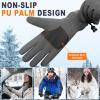 imageFZ FANTASTIC ZONE Winter Waterproof Ski Snow Gloves for Men Women Warm Touchscreen Gloves Windproof Cuff Cycling Driving Running Hiking GiftsDark Grey