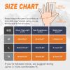 imageFZ FANTASTIC ZONE Winter Waterproof Ski Snow Gloves for Men Women Warm Touchscreen Gloves Windproof Cuff Cycling Driving Running Hiking GiftsLight Grey