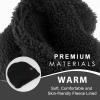 imageFZ FANTASTIC ZONE Winter Beanie Hats for Men Warm Knit Snow Ski Hat Skull Cap with Thick Fleece Lined Mens GiftsBlack