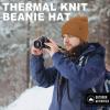 imageFZ FANTASTIC ZONE Winter Beanie Hats for Men Warm Knit Snow Ski Hat Skull Cap with Thick Fleece Lined Mens GiftsBrown