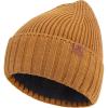 imageFZ FANTASTIC ZONE Mens Winter Beanie Hats for Men Warm Ribbed Knit Hat Ski Snow Skull Caps with Fleece Lined Mens GiftsBrown