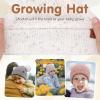 imageFZ FANTASTIC ZONE Toddler Kids Winter Hat Beanie Pompom Warm Fleece Baby Hats 06 12 Months 1 2 3 4 Year Old Girls Boys GiftsCream White