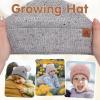 imageFZ FANTASTIC ZONE Toddler Kids Winter Hat Beanie Pompom Warm Fleece Baby Hats 06 12 Months 1 2 3 4 Year Old Girls Boys GiftsGrey