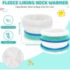 imageKids Toddler Winter Hat Gloves Infinity Scarf Set Warm Beanie Hats Neck Warmer with Fleece for Boys Girls Age 27 Baby GiftsLake Blue