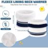 imageKids Toddler Winter Hat Gloves Infinity Scarf Set Warm Beanie Hats Neck Warmer with Fleece for Boys Girls Age 27 Baby GiftsNavy Blue
