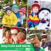imageFZ FANTASTIC ZONE Kids Toddler Winter Hat Beanie with Warm Fleece Ski Baby Hats for 27 Years Skull Cap Baby Boys Girls GiftsArmy Green
