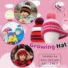 imageFZ FANTASTIC ZONE Kids Toddler Winter Hat Beanie with Warm Fleece Ski Baby Hats for 27 Years Skull Cap Baby Boys Girls GiftsRose Red