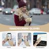 imageFZ FANTASTIC ZONE Womens Winter Gloves with Touch Screen Thermal Chenille Warm Lining Knit Gloves for Women Cold Weather GiftBeige
