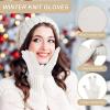 imageFZ FANTASTIC ZONE Womens Winter Gloves with Touch Screen Thermal Chenille Warm Lining Knit Gloves for Women Cold Weather GiftOffwhite
