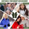imageFZ FANTASTIC ZONE Winter Gloves for Women Chenille Warm Knit Work Touchscreen Womens Gloves for Cold Weather GiftsArmy Green