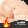 imageFZ FANTASTIC ZONE Winter Warm Mittens for Women Knitted Womens Gloves for Cold Weather with Thick Fleece Lined GiftsBlack
