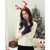image:imageFZ FANTASTIC ZONE Womens Winter Warm Touch Screen Gloves Elastic Cuff Thermal Knit Gloves for Women Cold Weather GiftsNavy Blue