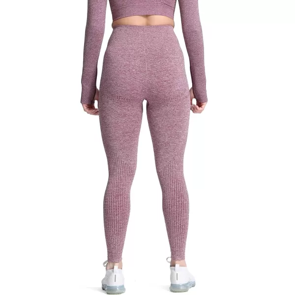 Aoxjox Womens High Waist Workout Gym Vital Seamless Leggings Yoga Pants 24Wine Red Marl